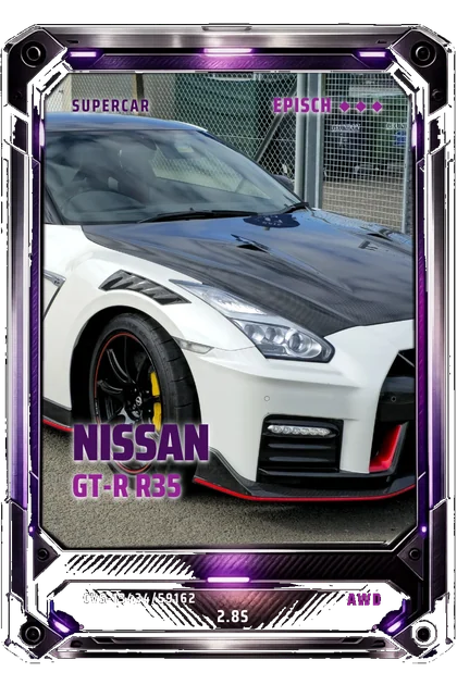 CarVerse-Karte: Nissan GT-R R35